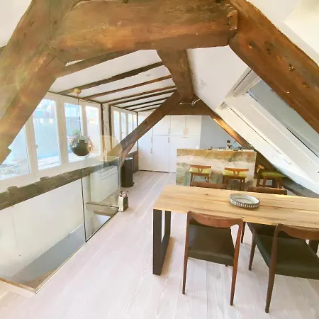 Duplex With Terrasse And View On Eiffel Tower 公寓 巴黎